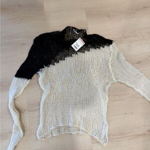 Zara knit sweater shirt